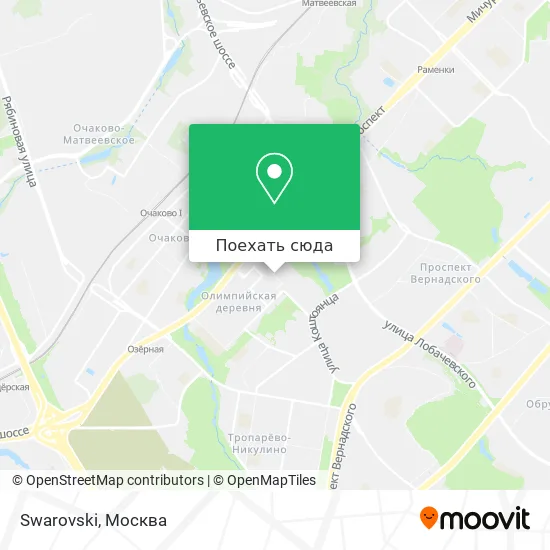 Карта Swarovski