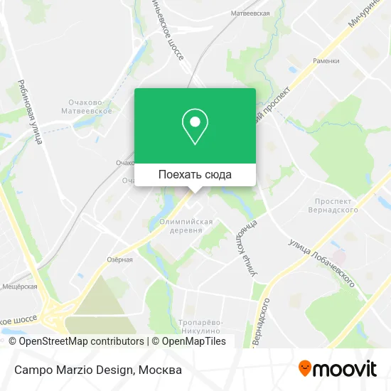 Карта Campo Marzio Design