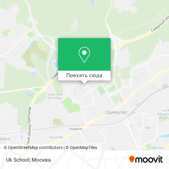 Карта Uk School