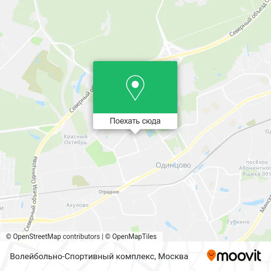 Карта Волейбольно-Спортивный комплекс