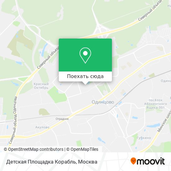 Карта Детская Площадка Корабль