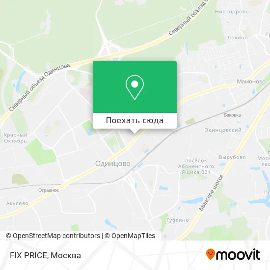Карта FIX PRICE
