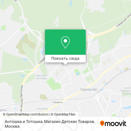 Карта Антошка и Тотошка, Магазин Детских Товаров