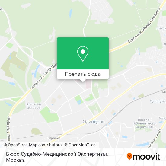 Карта Бюро Судебно-Медицинской Экспертизы