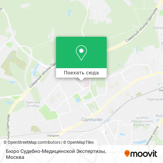 Карта Бюро Судебно-Медицинской Экспертизы