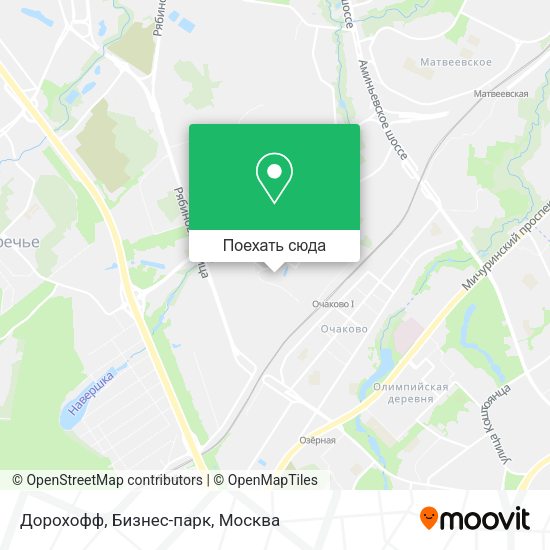 Карта Дорохофф, Бизнес-парк