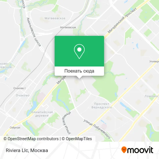 Карта Riviera Llc