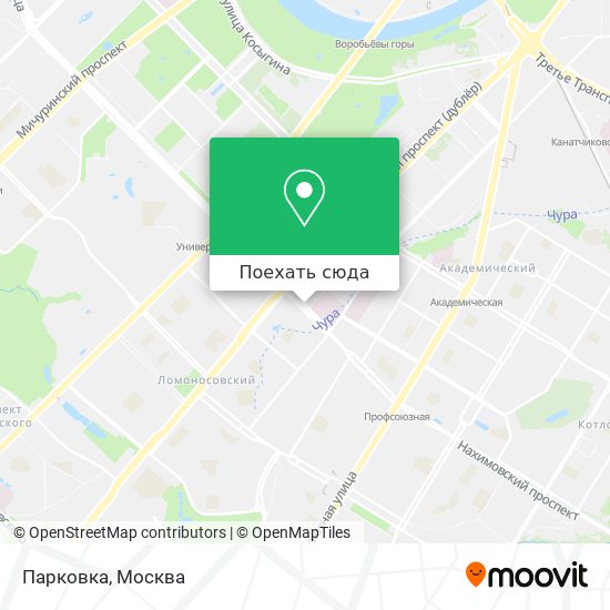 Карта Парковка