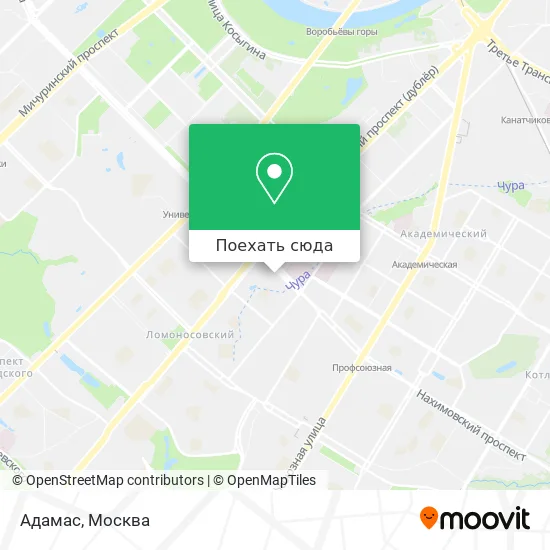 Карта Адамас