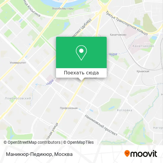 Карта Маникюр-Педикюр