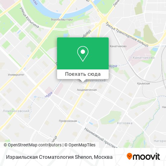 Карта Израильская Стоматология Shenon
