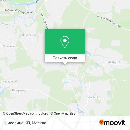 Карта Николино КП