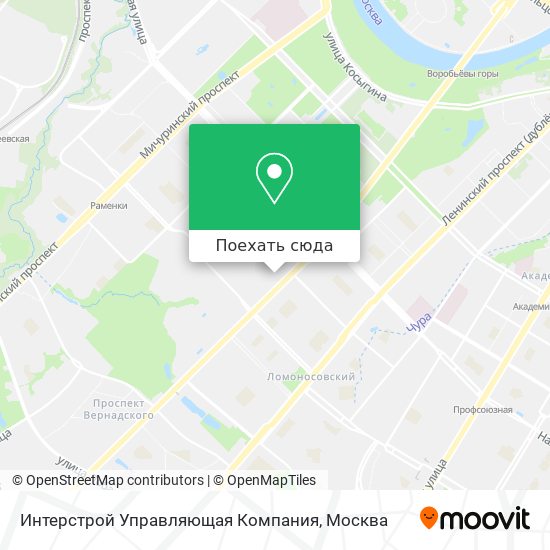 Карта Интерстрой Управляющая Компания