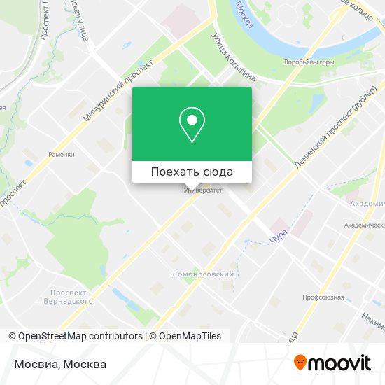 Карта Мосвиа