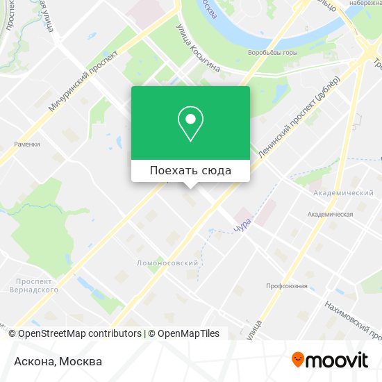 Карта Аскона