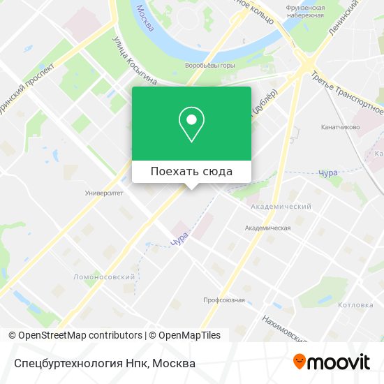 Карта Спецбуртехнология Нпк