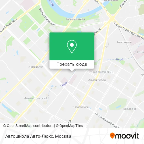 Карта Автошкола Авто-Люкс