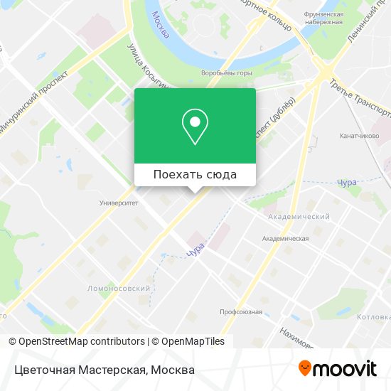 Карта Цветочная Мастерская