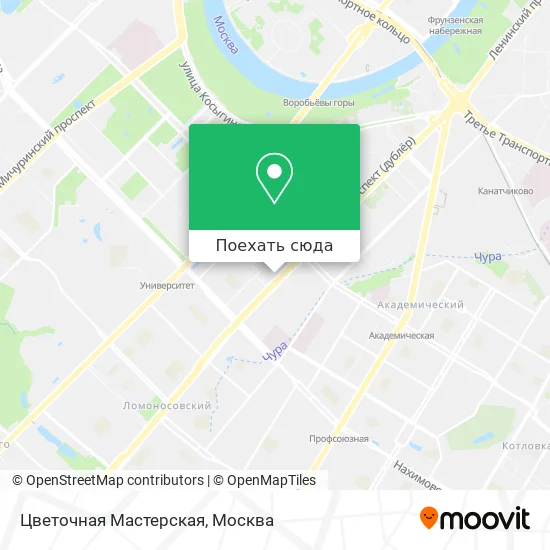 Карта Цветочная Мастерская