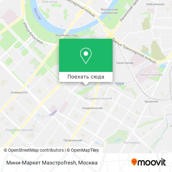 Карта Мини-Маркет Маэстроfresh