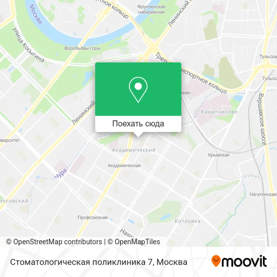 Карта Стоматологическая поликлиника 7