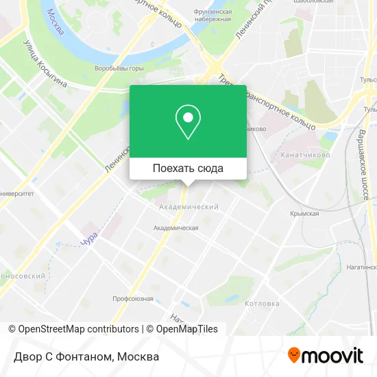 Карта Двор С Фонтаном
