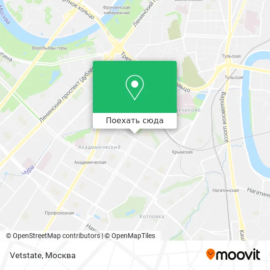 Карта Vetstate