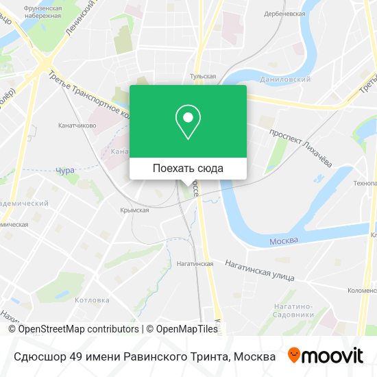 Карта Сдюсшор 49 имени Равинского Тринта