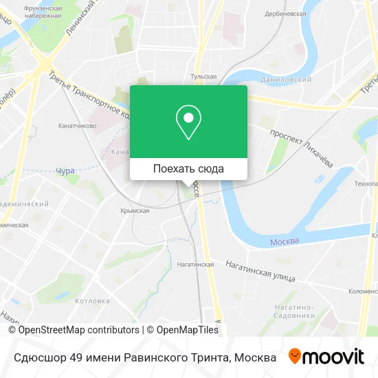 Карта Сдюсшор 49 имени Равинского Тринта