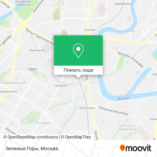 Карта Зеленые Горы