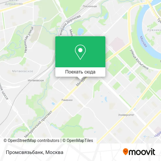 Карта Промсвязьбанк