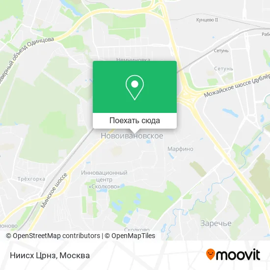 Карта Ниисх Црнз