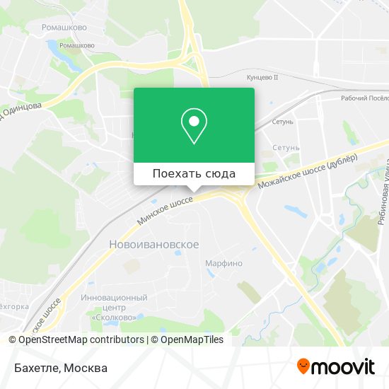 Карта Бахетле