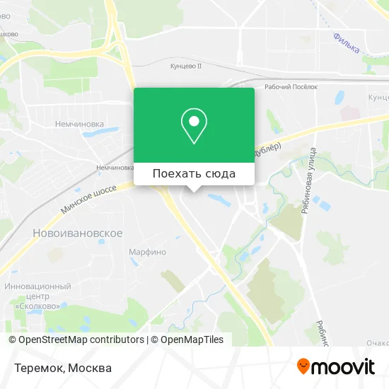 Карта Теремок