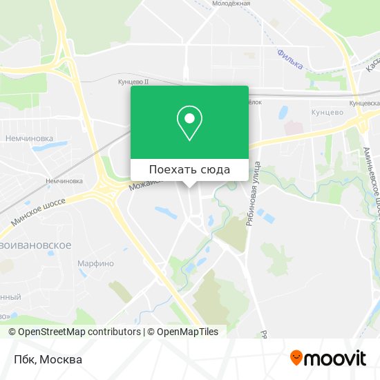 Карта Пбк