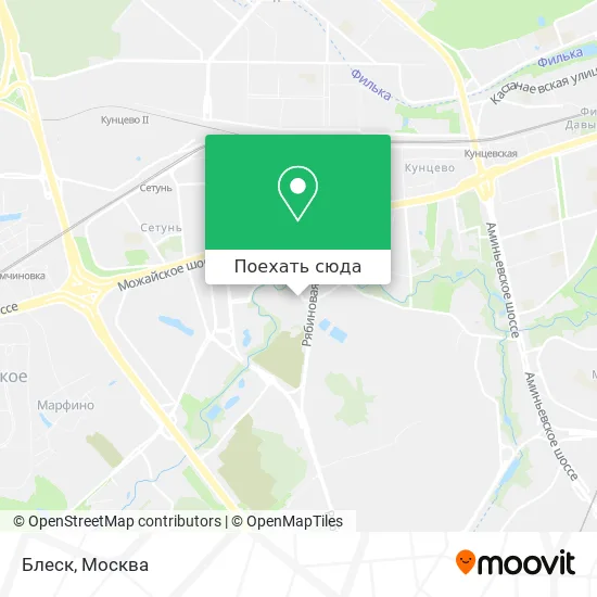 Карта Блеск