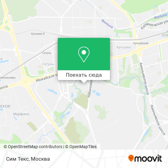 Карта Сим Текс