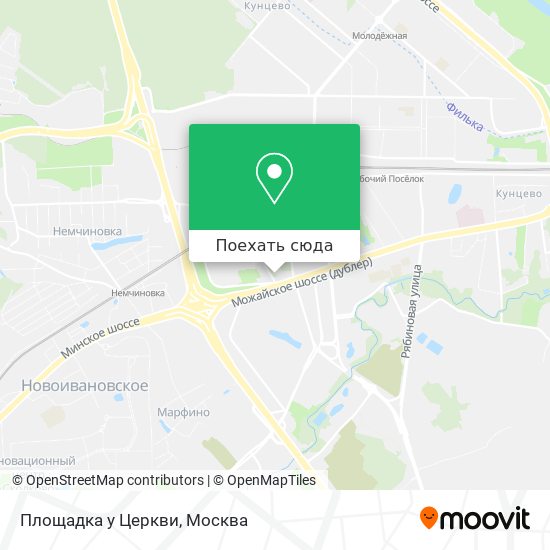 Карта Площадка у Церкви