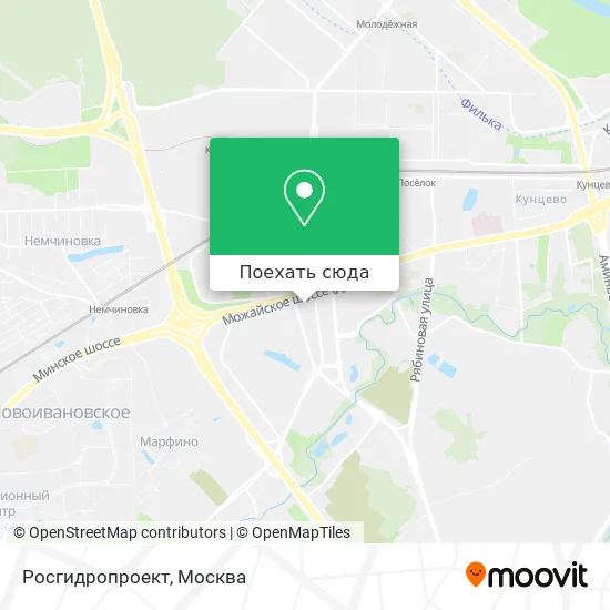 Карта Росгидропроект