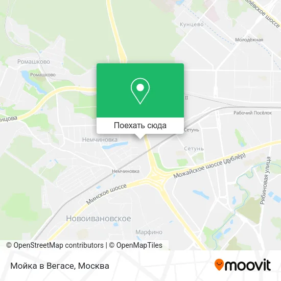 Карта Мойка в Вегасе