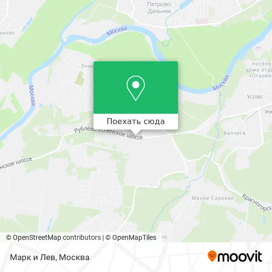 Карта Марк и Лев