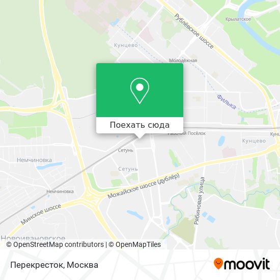 Карта Перекресток