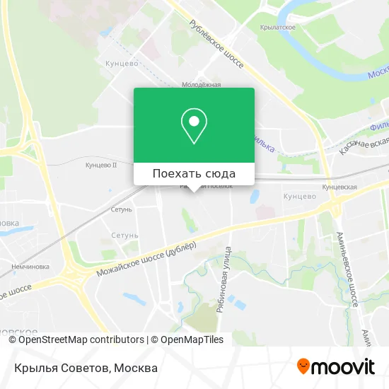 Карта Крылья Советов