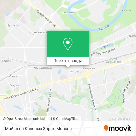 Карта Мойка на Красных Зорях