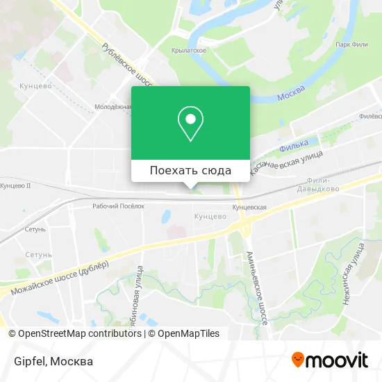 Карта Gipfel