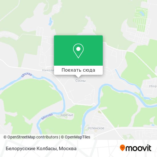 Карта Белорусские Колбасы