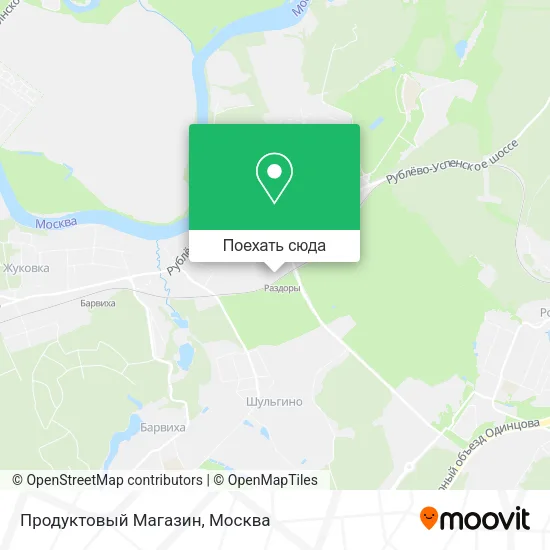 Карта Продуктовый Магазин