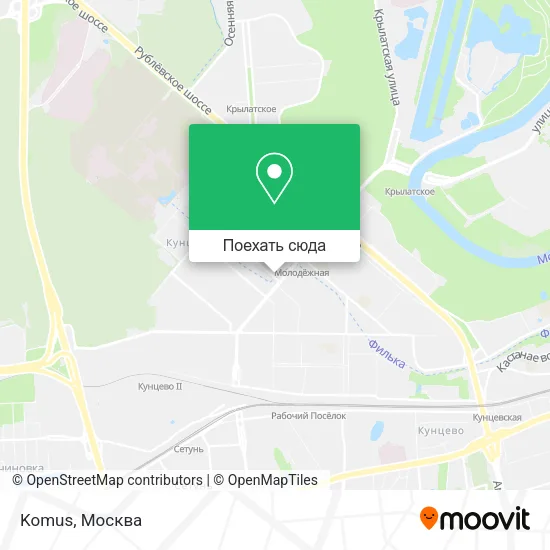 Карта Komus