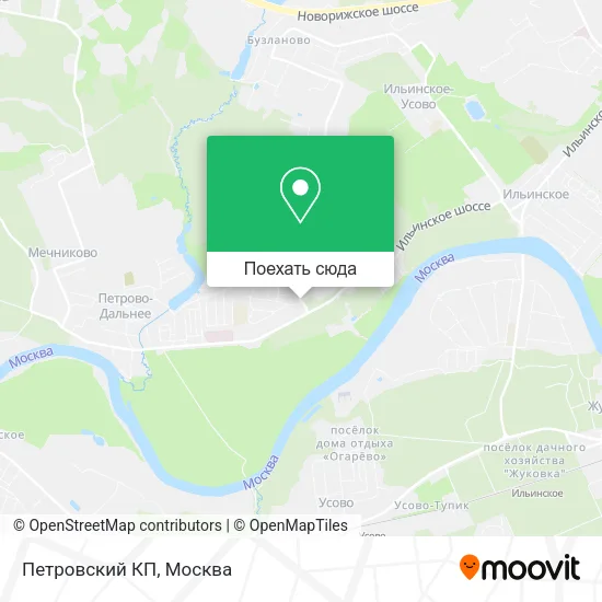 Карта Петровский КП