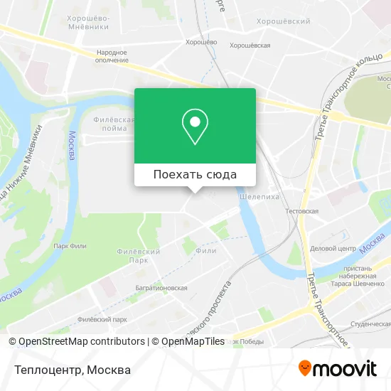Карта Теплоцентр